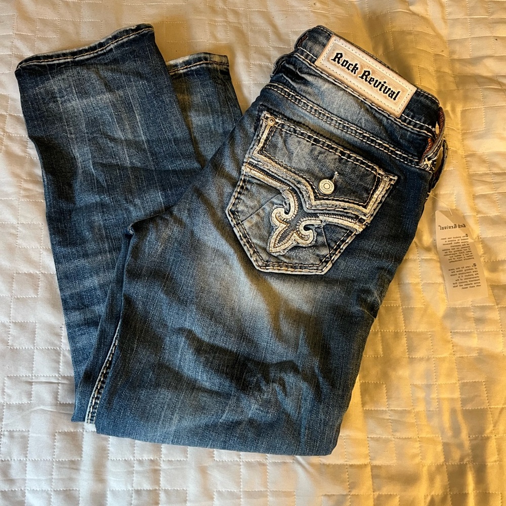 Rock Revival cropped jeans